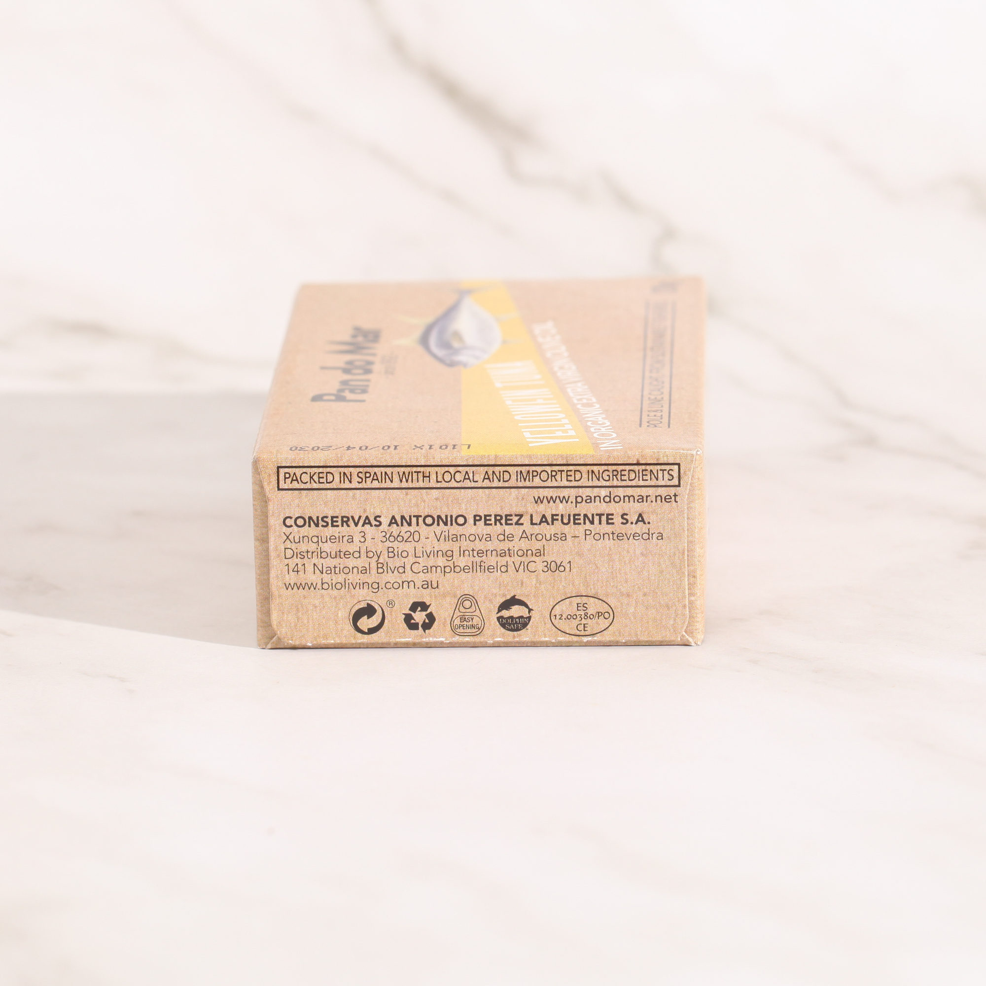 Light Tuna in Organic Olive Oil - Pan do Mar